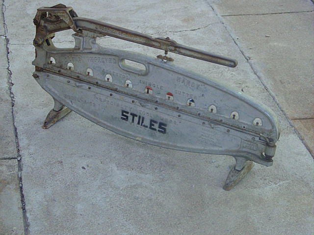 Asbestos Tile Shingle Cutter