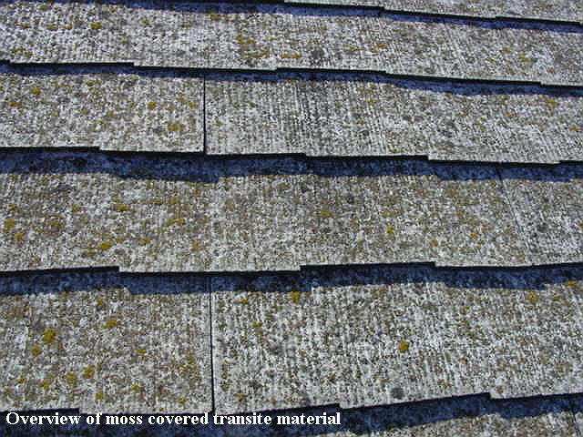 Asbestos Roofing Tiles, Also known as Transite